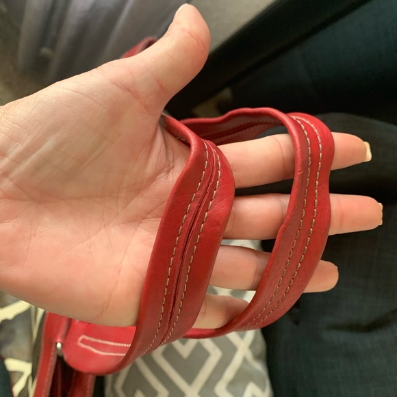 Dooney and Brooke giraffe print purse. - Picture 4 of 8